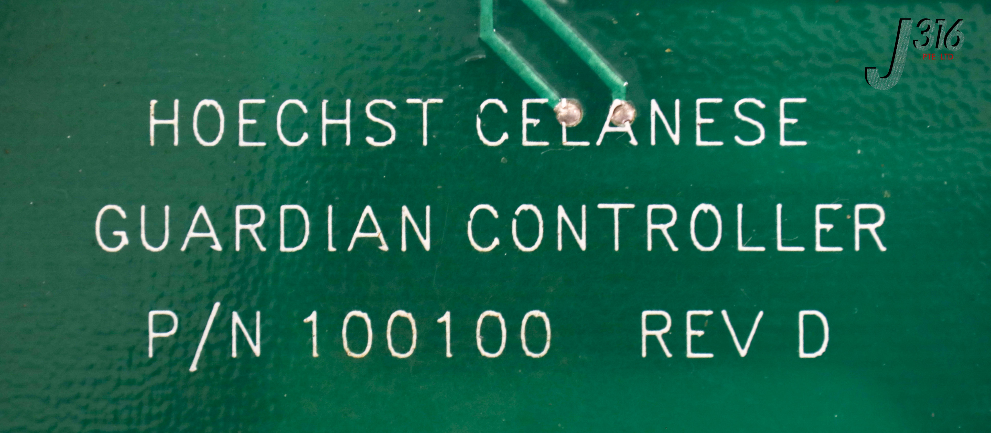 18763 HOECHST CELANESE PCB, GUARDIAN CONTROLLER W/ DAYTEST 1987